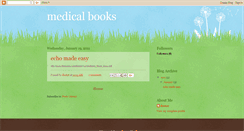 Desktop Screenshot of doctor-medicalbooks.blogspot.com