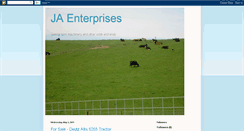 Desktop Screenshot of jaenterprises.blogspot.com