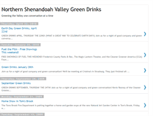 Tablet Screenshot of greendrinksnsv.blogspot.com