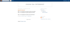 Desktop Screenshot of jogosdainternet.blogspot.com