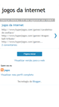 Mobile Screenshot of jogosdainternet.blogspot.com