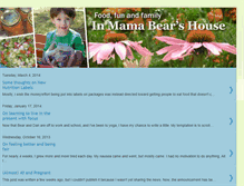 Tablet Screenshot of inmamabearshouse.blogspot.com