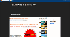 Desktop Screenshot of ganhandodinheiro2.blogspot.com