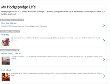 Tablet Screenshot of myhodgepodgelife.blogspot.com