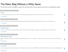 Tablet Screenshot of pokerlife.blogspot.com