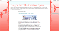 Desktop Screenshot of dragonfirethecreativespark.blogspot.com