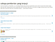 Tablet Screenshot of cahayatakwasufi.blogspot.com