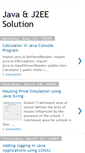 Mobile Screenshot of javaj2eesolution.blogspot.com