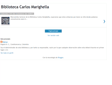 Tablet Screenshot of bibliotecacarlosmarighella.blogspot.com