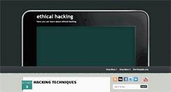 Desktop Screenshot of hacktech4u.blogspot.com