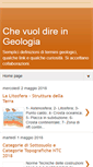 Mobile Screenshot of chevuoldireingeologia.blogspot.com