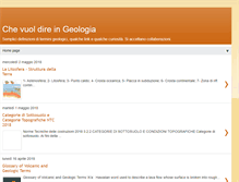 Tablet Screenshot of chevuoldireingeologia.blogspot.com
