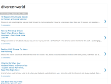 Tablet Screenshot of divorce-world.blogspot.com