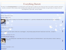 Tablet Screenshot of everythingbarrett.blogspot.com