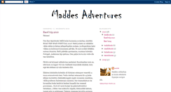 Desktop Screenshot of maddesadventures.blogspot.com