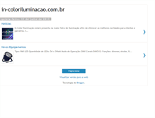 Tablet Screenshot of in-coloriluminacao.blogspot.com