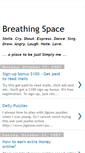 Mobile Screenshot of myveryownbreathingspace.blogspot.com