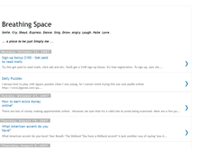 Tablet Screenshot of myveryownbreathingspace.blogspot.com