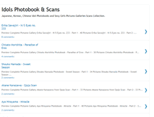 Tablet Screenshot of idols-photobook.blogspot.com