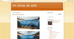 Desktop Screenshot of miobrasdearte.blogspot.com