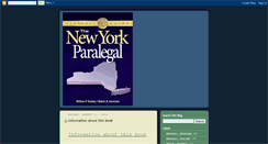 Desktop Screenshot of newyorkparalegalonline.blogspot.com