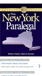 Mobile Screenshot of newyorkparalegalonline.blogspot.com