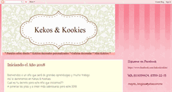 Desktop Screenshot of kekoskookies.blogspot.com