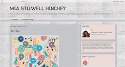 Desktop Screenshot of miahinchey.blogspot.com