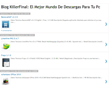 Tablet Screenshot of killerfinal.blogspot.com