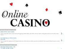 Tablet Screenshot of casino-no-deposit-casino.blogspot.com