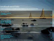 Tablet Screenshot of hotelforall-travel-links.blogspot.com
