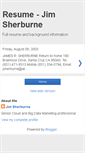 Mobile Screenshot of jim-sherburne.blogspot.com