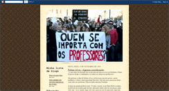 Desktop Screenshot of educacaocliberdade.blogspot.com