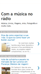 Mobile Screenshot of comamusicanoradio.blogspot.com