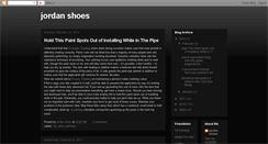 Desktop Screenshot of jordan-shoe.blogspot.com