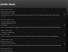 Tablet Screenshot of jordan-shoe.blogspot.com