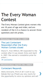 Mobile Screenshot of everywomancontest.blogspot.com