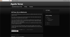 Desktop Screenshot of aguilavoraz.blogspot.com