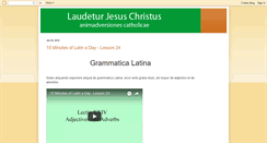 Desktop Screenshot of laudetur.blogspot.com