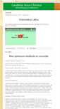 Mobile Screenshot of laudetur.blogspot.com