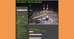 Desktop Screenshot of islamicshiabooks.blogspot.com