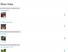 Tablet Screenshot of photovidya.blogspot.com