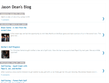 Tablet Screenshot of jasondeanblog.blogspot.com