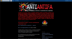 Desktop Screenshot of antiantifascista.blogspot.com