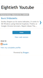 Mobile Screenshot of eightiethyoutube.blogspot.com