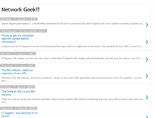 Tablet Screenshot of networkgeekuk.blogspot.com