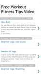Mobile Screenshot of fitness-tips-video.blogspot.com