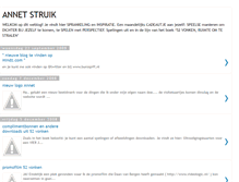 Tablet Screenshot of annetstruik.blogspot.com