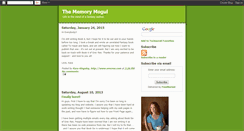 Desktop Screenshot of memorymogul.blogspot.com