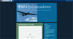 Desktop Screenshot of infoplaneadores.blogspot.com